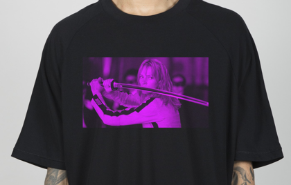 (SOLD OUT) Kill Bill  Black T-shirt